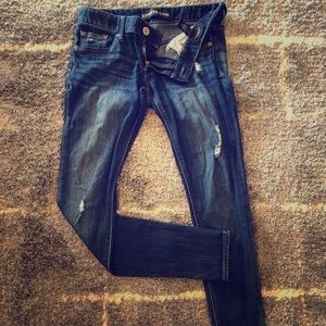 Express ultra low rise Zelda legging jeans